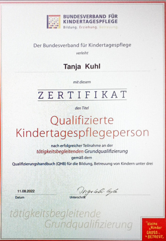 QHB-Bundeszertifikat